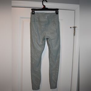 under armor seafoam green patterned leggings